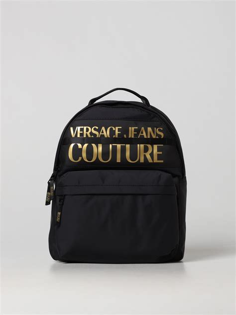 versace jeans mens backpack|Versace Jeans couture bag men.